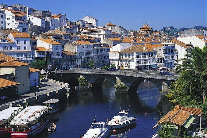 Betanzos, punto intermedio del Camino Ingles